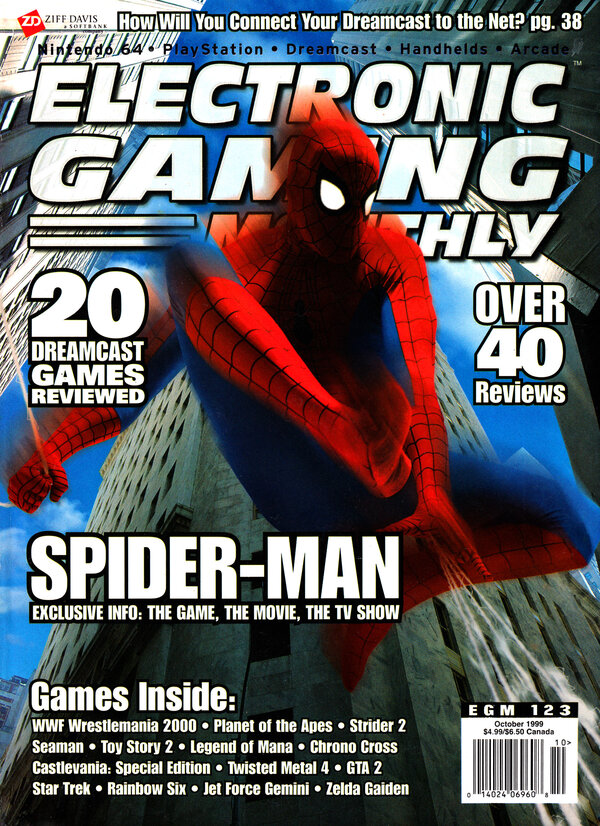 Electronic Gaming Monthly Issue 123 (October 1999) cover
